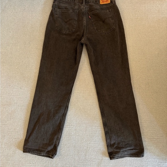 Levi’s low pro straight women’s jeans washed black grey size 30 - Picture 2 of 2